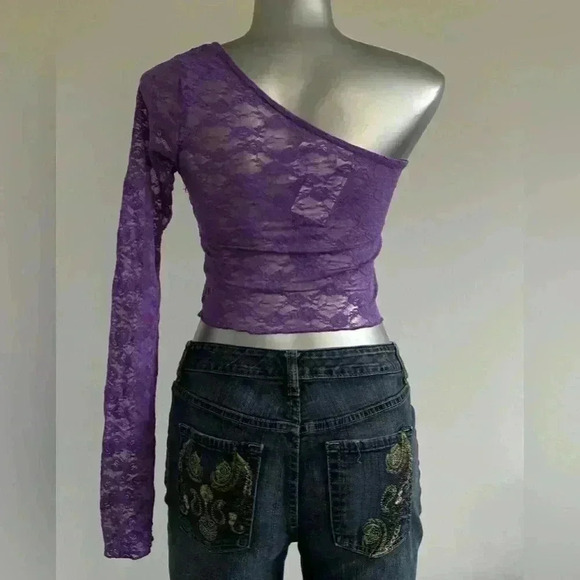 🆕Stradivarius Semi Sheer Crop Top - Picture 5 of 11